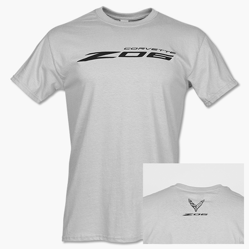 C8 Corvette Z06 T-Shirt : Silver