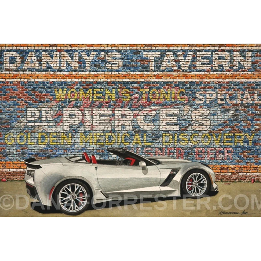 Dana Forrester Corvette Print 