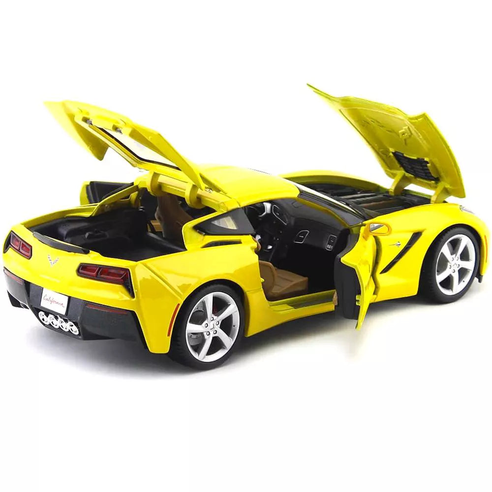 C7 Corvette Stinray Diecast 1:18 - Velocity Yellow