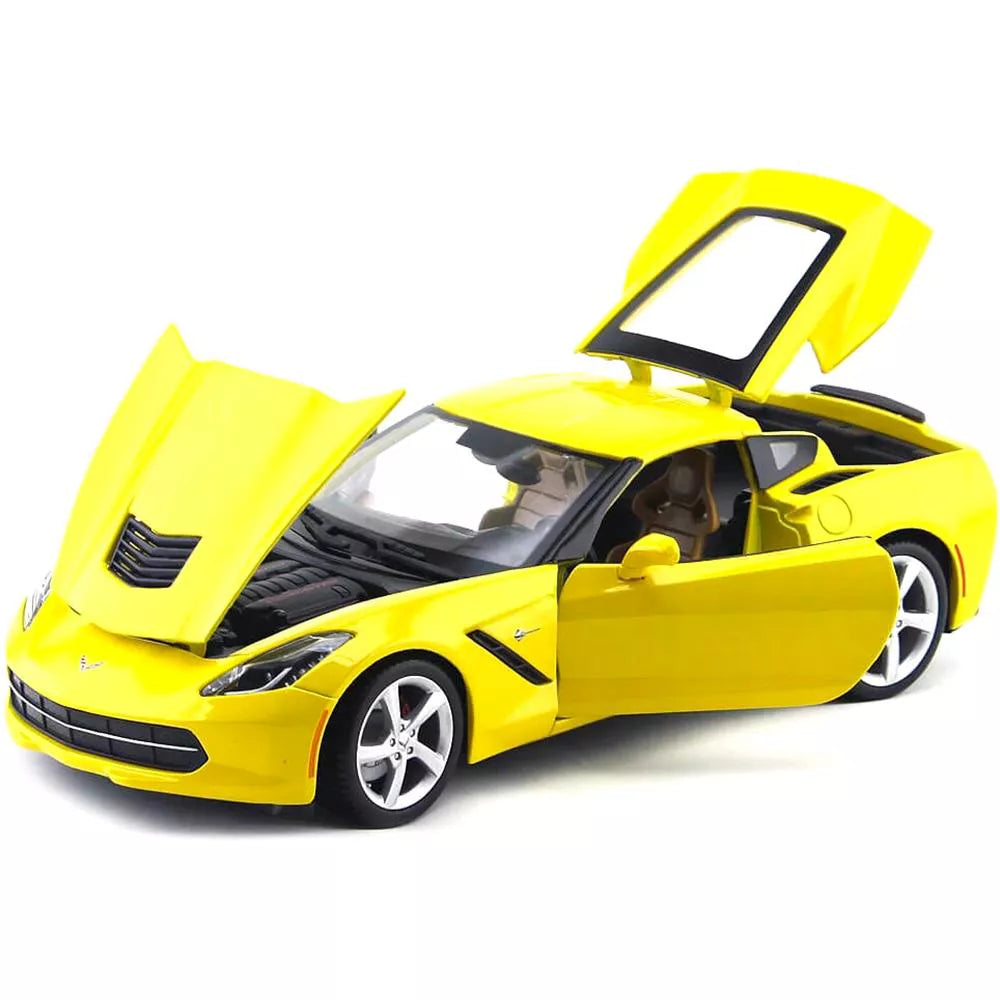 C7 Corvette Stinray Diecast 1:18 - Velocity Yellow