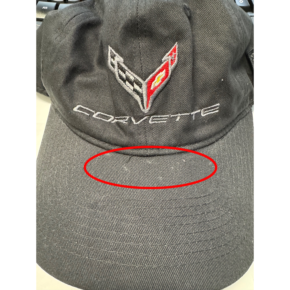 Corvette Next Generation Tactical Hat with USA Flag - Black Clearance