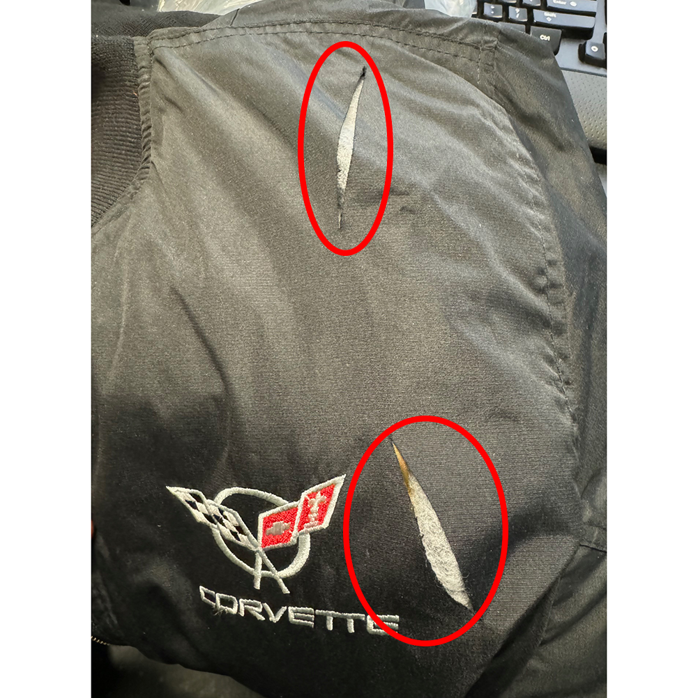 Corvette Jacket - Aviator Jacket with C5 Logo : 1997-2004 XL