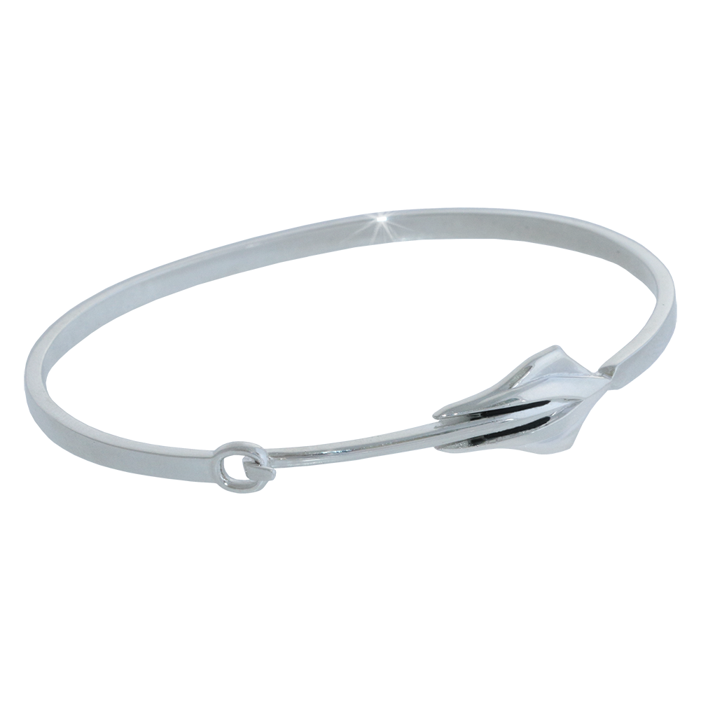 C8 Corvette Stingray Bangle Bracelet : Sterling Silver