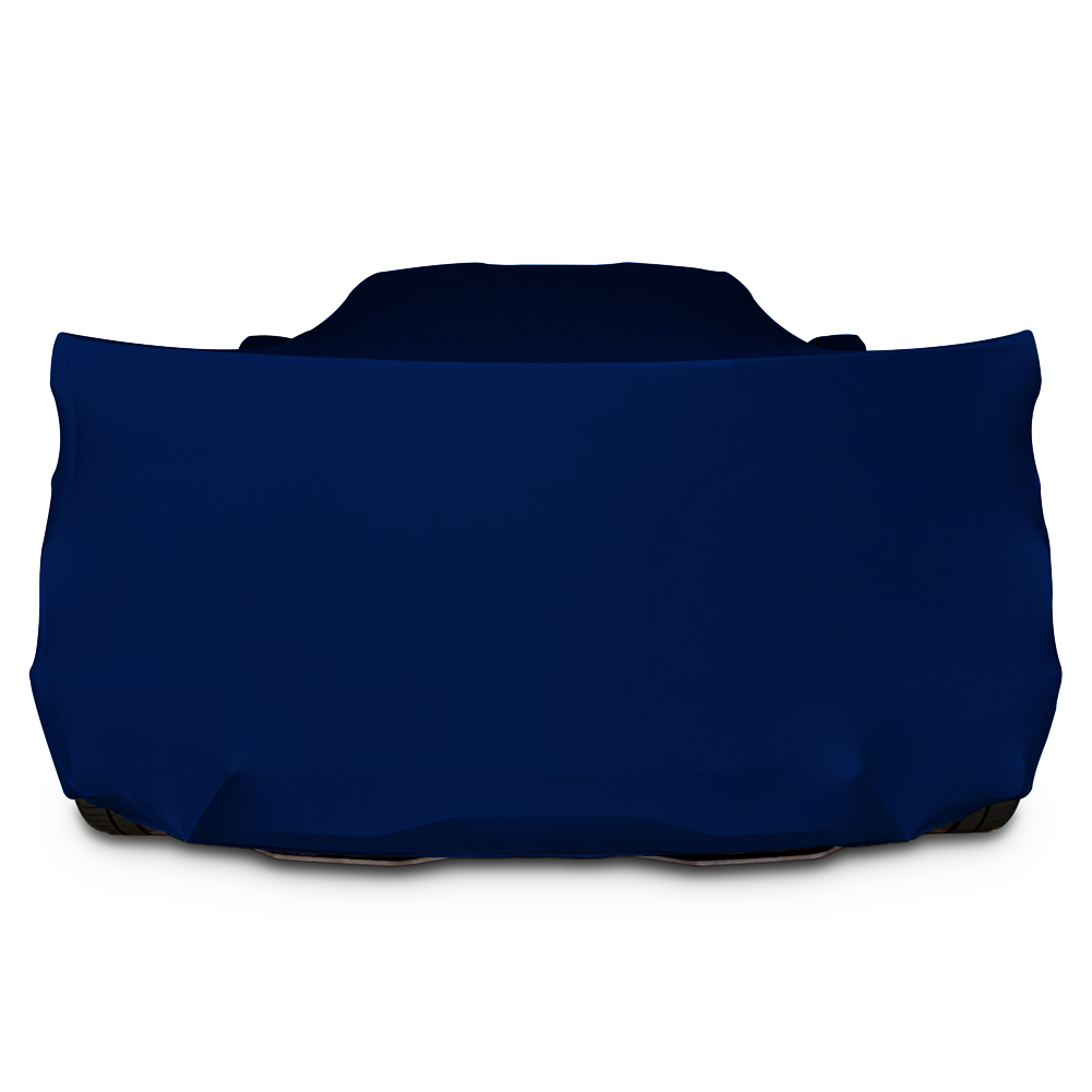 Corvette Ultraguard Stretch Satin Car Cover - Dark Blue - Indoor : C8 Stingray, Z51, Z06