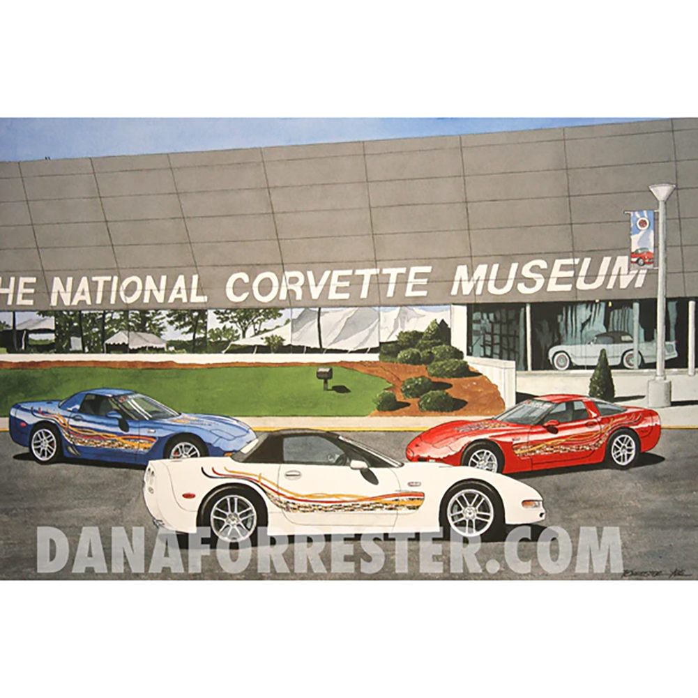 Dana Forrester Corvette Print 