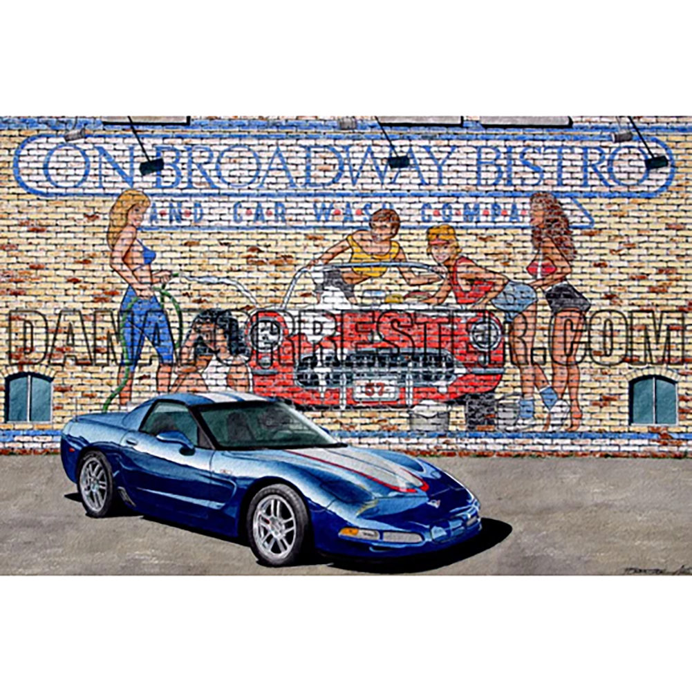 Dana Forrester Corvette Print 