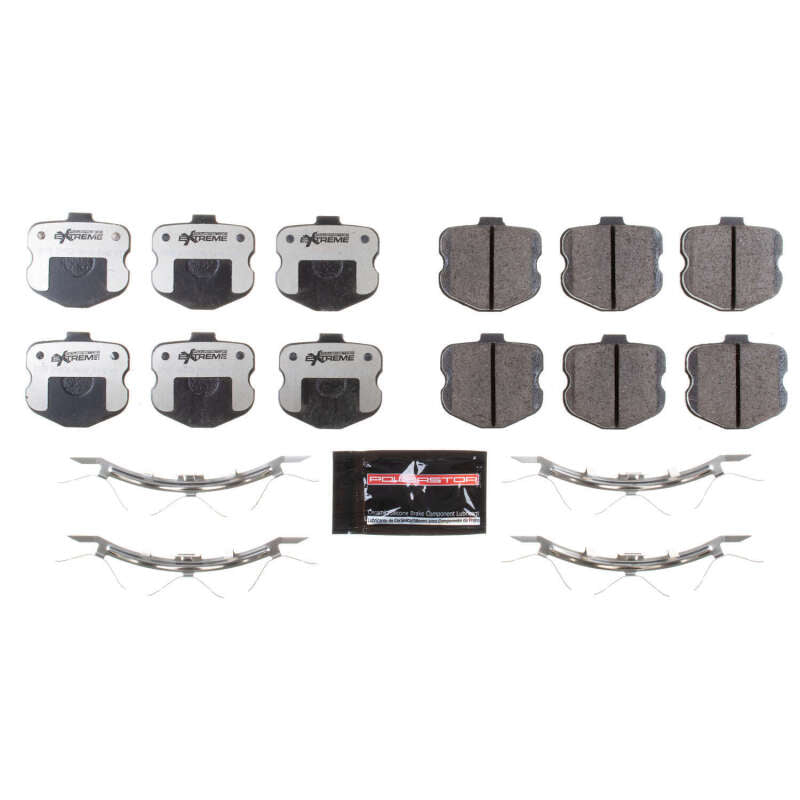 Power Stop 06-13 Chevrolet Corvette Front Z26 Extreme Street Brake Pads w/Hardware