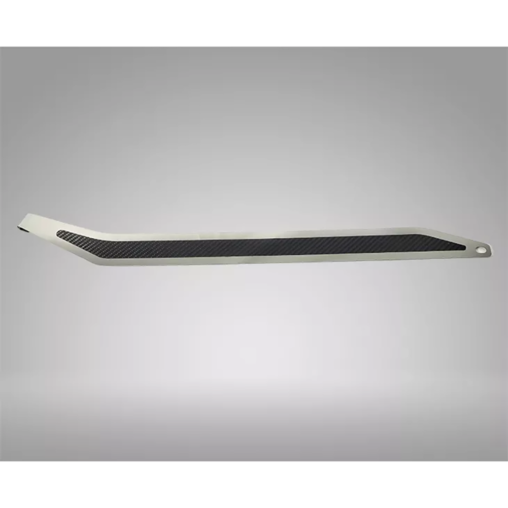 Corvette  Door Prop Stainless w/ Real Carbon Fiber Insert :2014-2019 C7