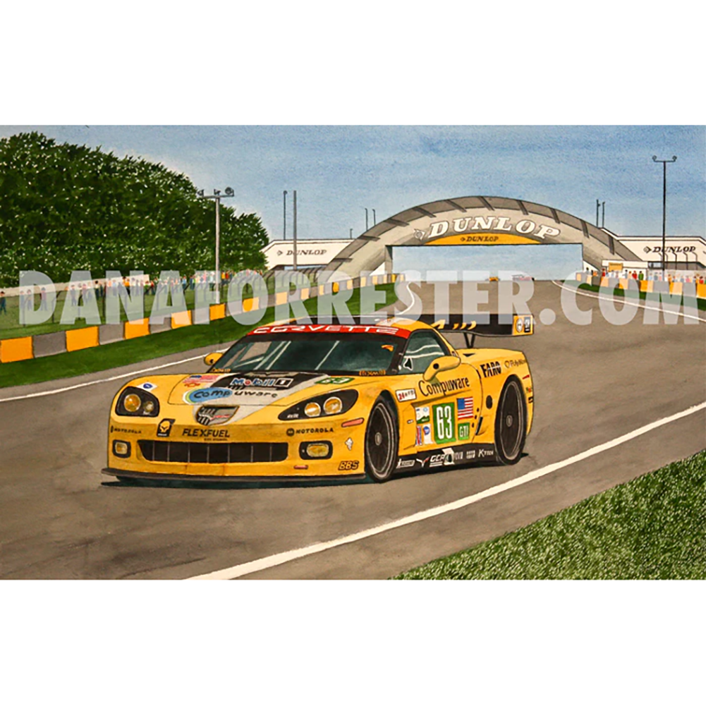 Dana Forrester Corvette Print 