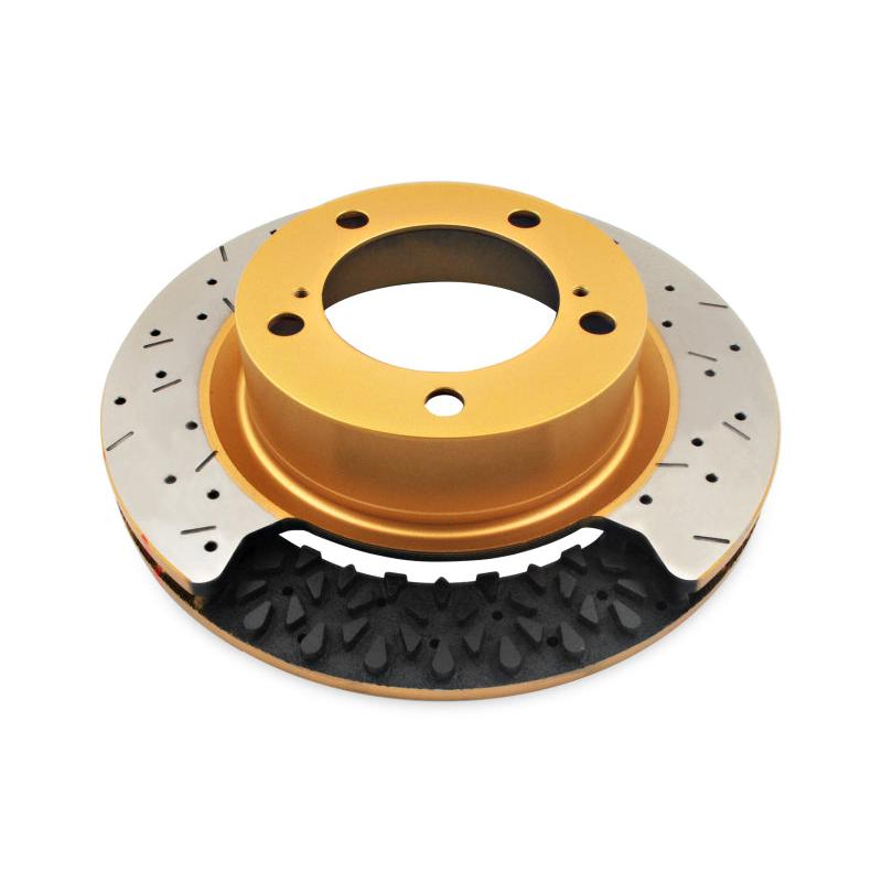 DBA 14-19 Chevrolet Corvette (C7) Z51 Front Crossdrilled 4000 XS Series Rotor w/Black Hat