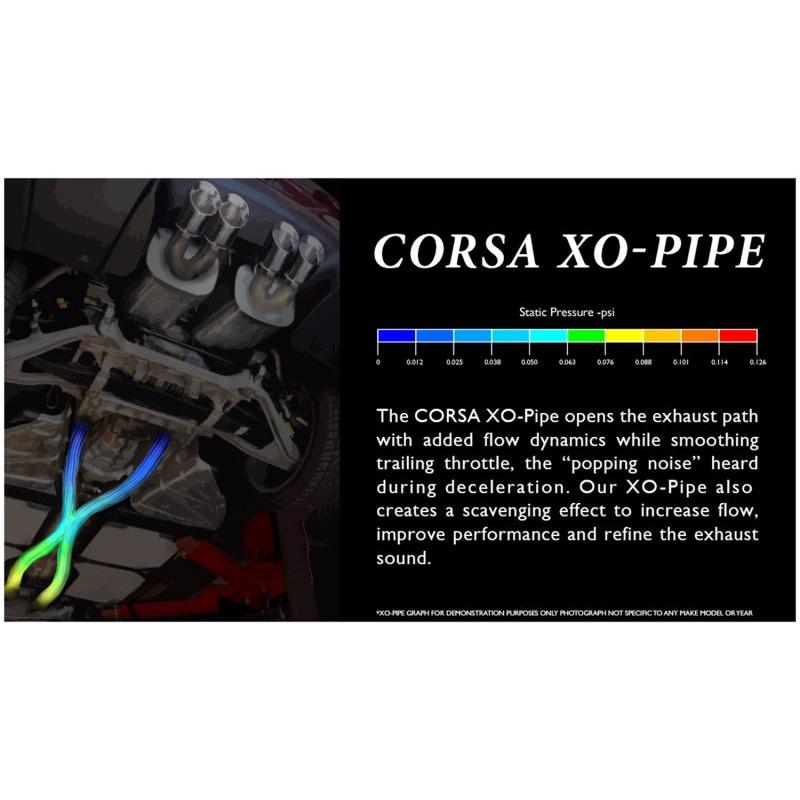 Corsa 2009-2013 Chevrolet Corvette C6 6.2L V8 XO Pipe Exhaust