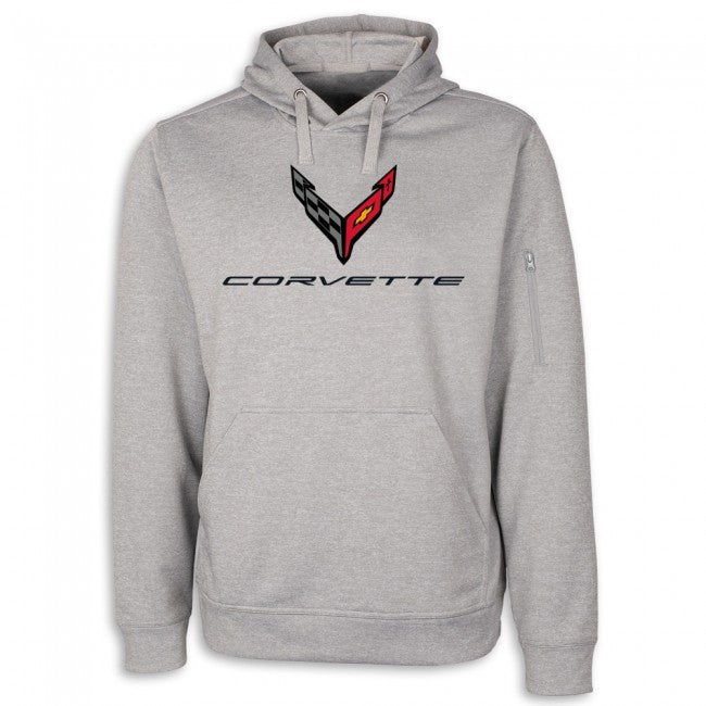C8 Corvette Horizon Hoodie : Gray