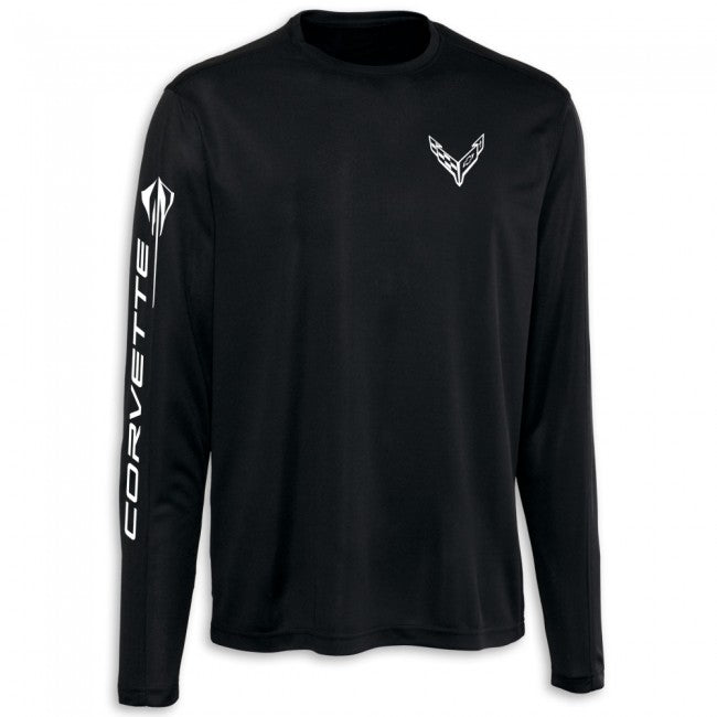 C8 Corvette Stingray Long Sleeve Stingray : Black