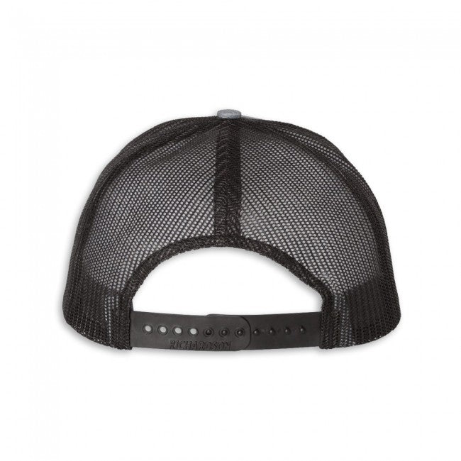 C8 Corvette Mesh Back Cap : Heather / Black