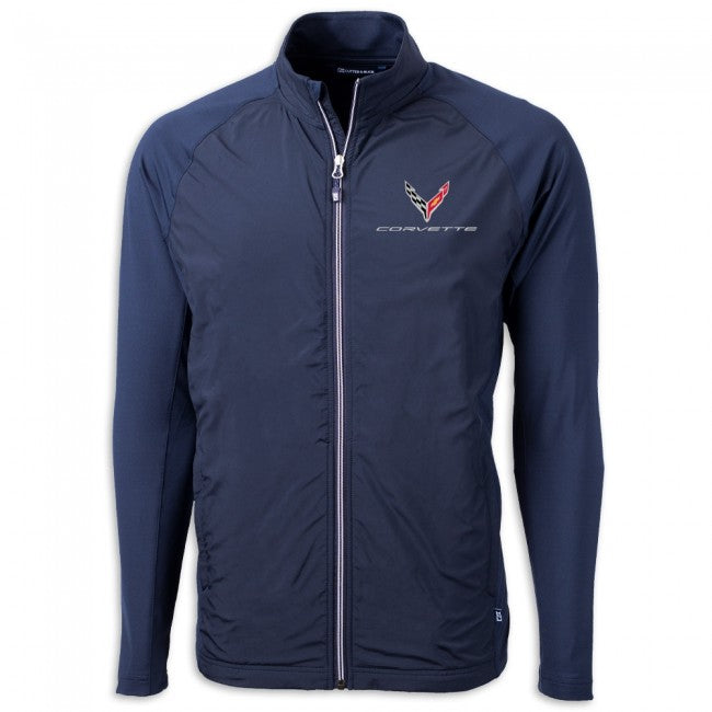 C8 Corvette Cutter & Buck Eco Jacket : Navy