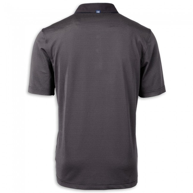 C8 Corvette Cutter & Buck Micro Stripe Polo - Black