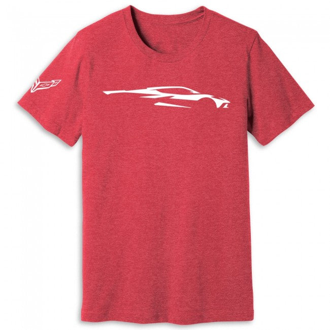 C8 Corvette Gesture Tee : Red