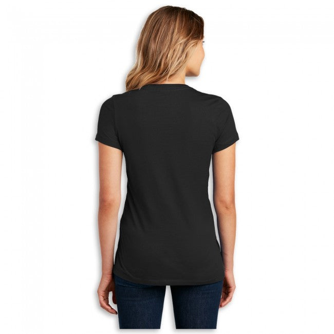 C8 Corvette Ladies Signature Tee : Black