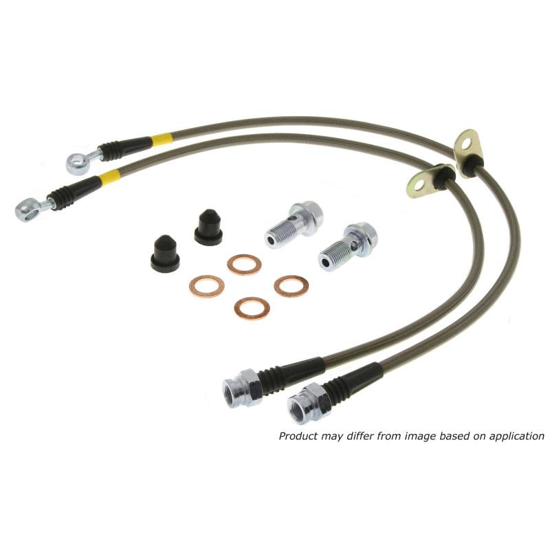 StopTech 97-04 Chevrolet Corvette Stainless Steel Rear Brake Line Kit