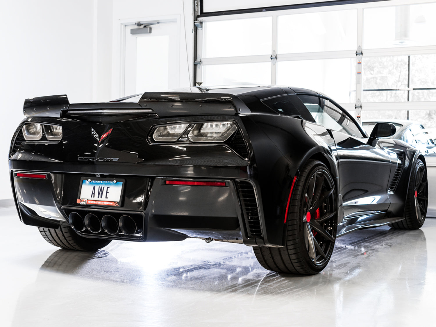 Corvette AWE Touring Edition Axle Back Exhaust System : C7 Stingray, Z06, Grandsport, ZR1