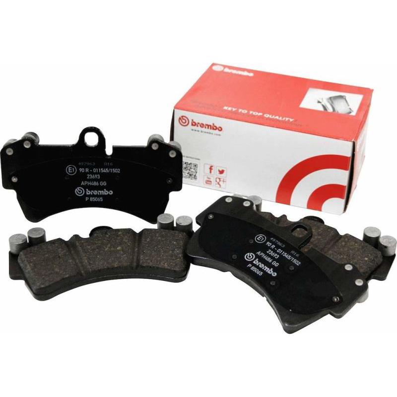 Brembo 14-17 Chevy SS/14-19 Corvette/10-21 Camaro Front Premium NAO Ceramic OE Equivalent Pad