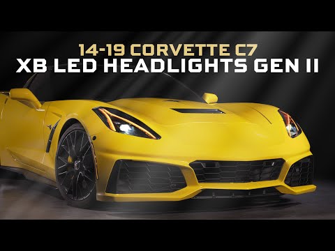 Corvette Headlight - Morimoto C7 Xb Gen 2 Led Headlights : 2014 - 2019 C7,  Z06, Grand Sport & ZR1