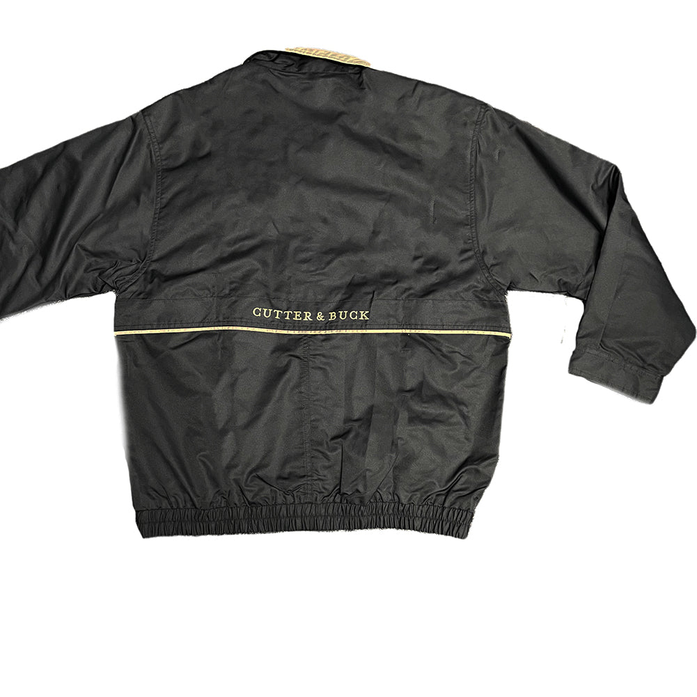 Corvette Cutter & Buck Weathertech Jacket - C6 : Black/Tan