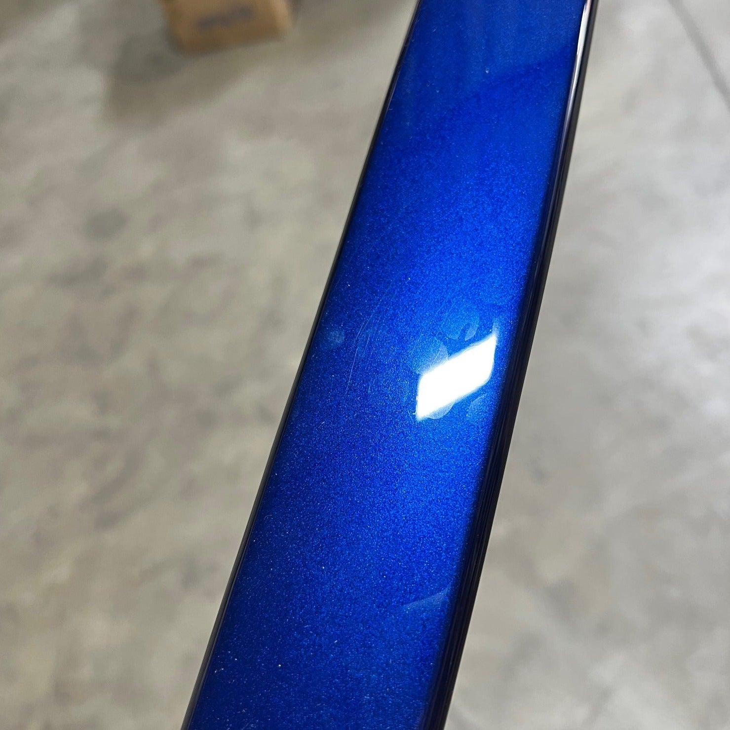 Corvette Rear Spoiler - GM Custom Painted, Lemans Blue : 2005-2013 C6