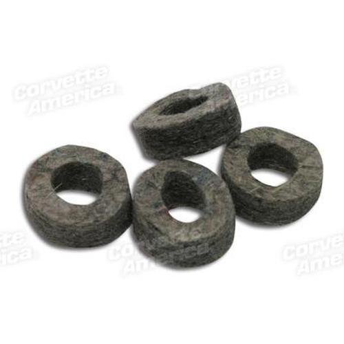 Corvette Headlight Pivot Ball Felt Seal. 4 Piece: 1963-1967