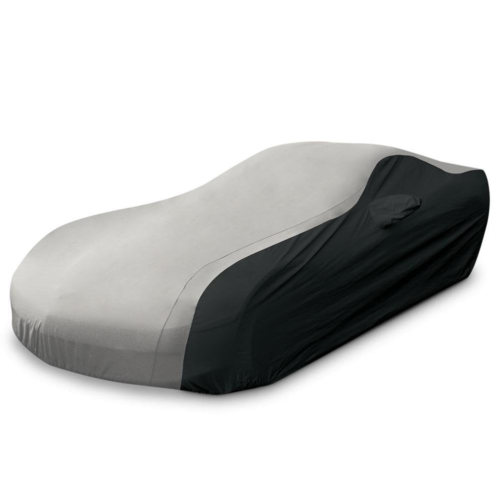 Corvette Ultraguard Car Cover - Indoor/Outdoor Protection : Gray/Black - 2005-2013 C6, Z06, ZR1, Grand Sport - USED