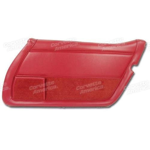 Corvette Door Panel. Red RH: 1978-1980