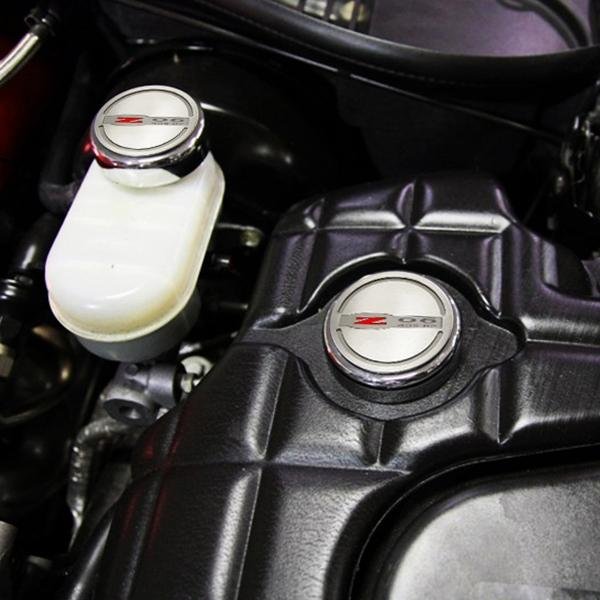 Corvette Engine Cap Set Executive Series : 2002-04 C5 Z06 405HP