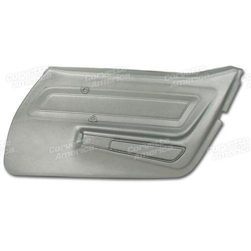 Corvette Door Panel. Silver RH: 1974-1975